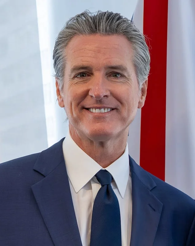 Official portrait of California Governor Gavin Newsom
