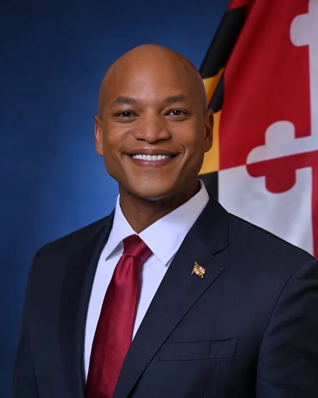 Official portrait of Maryland Governor Wes Moore